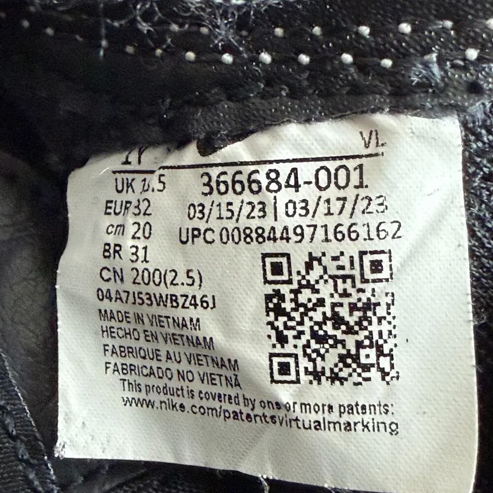 Nike‎ Speed Sweep VII Black Wrestling Shoes Size Y 1
